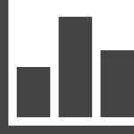 Bar Chart H SVG Icon
